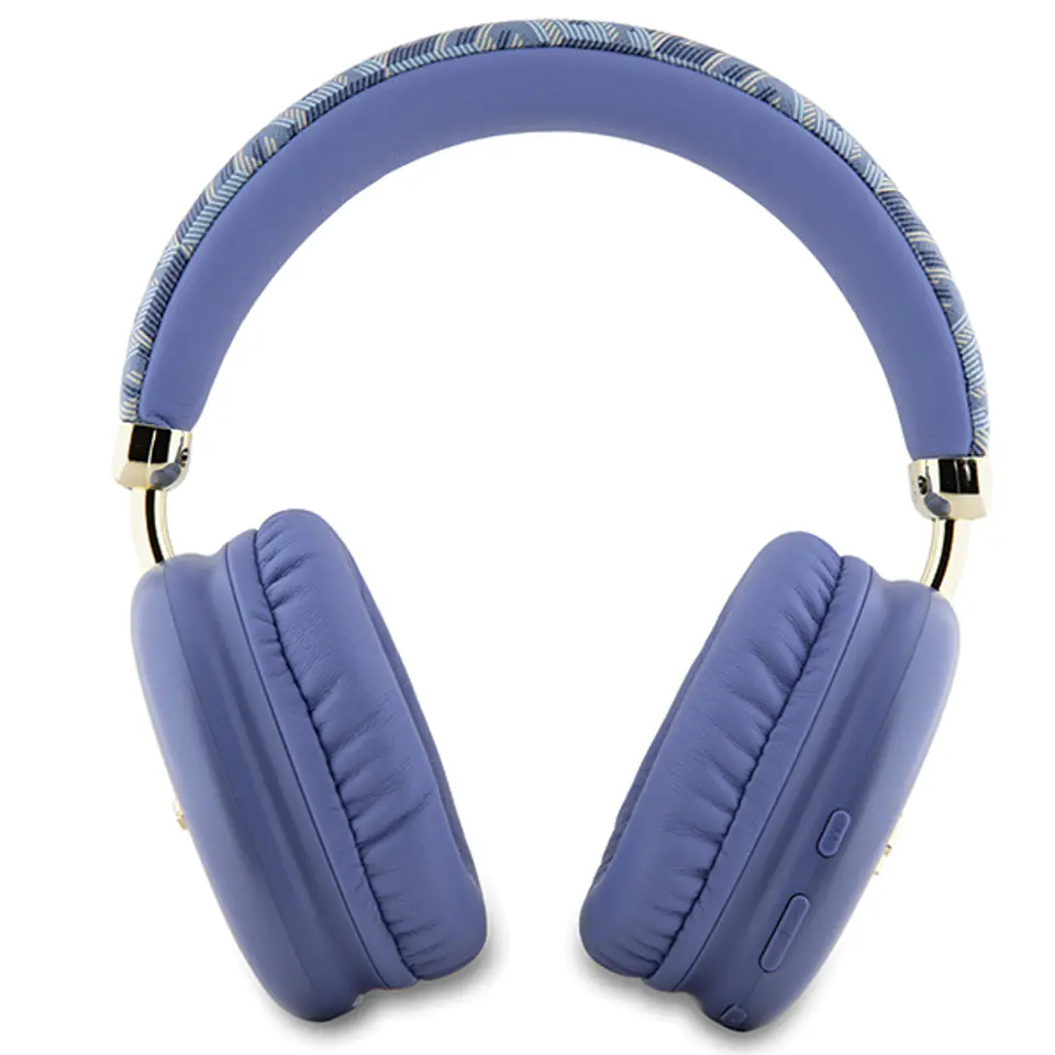 Guess słuchawki nauszne BluetoothGUBHK1GCTCSU fioletowy/purple Gcube Metallic Script Logo