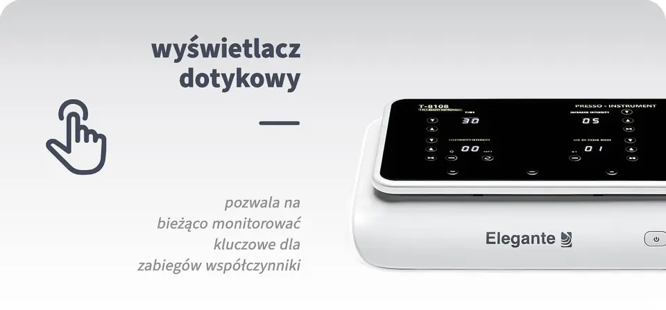 Urządzenie Air Presure Elegante Platinum T8108