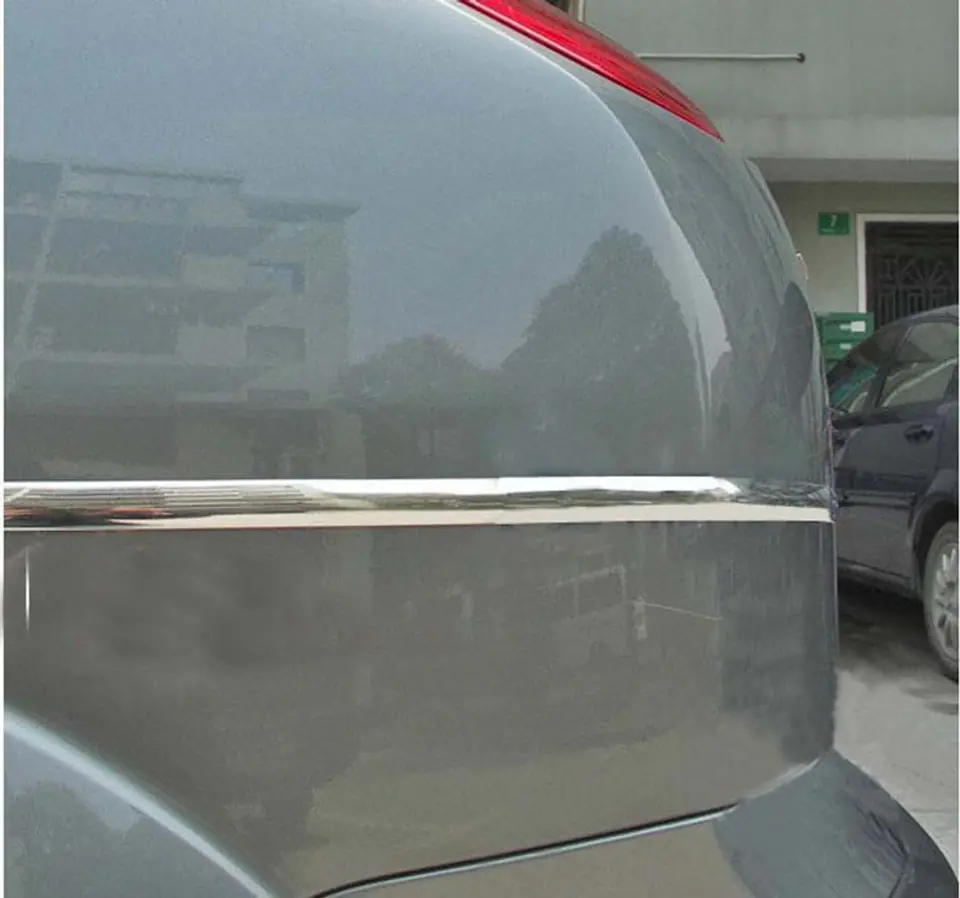 Chrome strip decorative self-adhesive for car 10mm x 15m