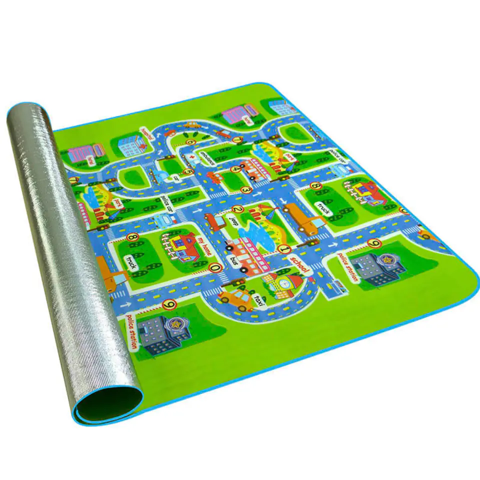 Educational foam mat for children street 160x130cm