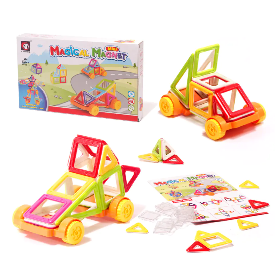 Magnetic Blocks MAGICAL MAGNET MINI 38pcs 3+ v2