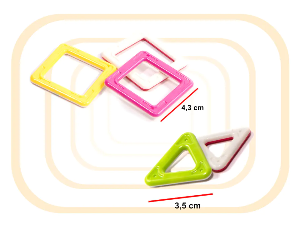 Magnetic Blocks MAGICAL MAGNET MINI 38pcs 3+ v2