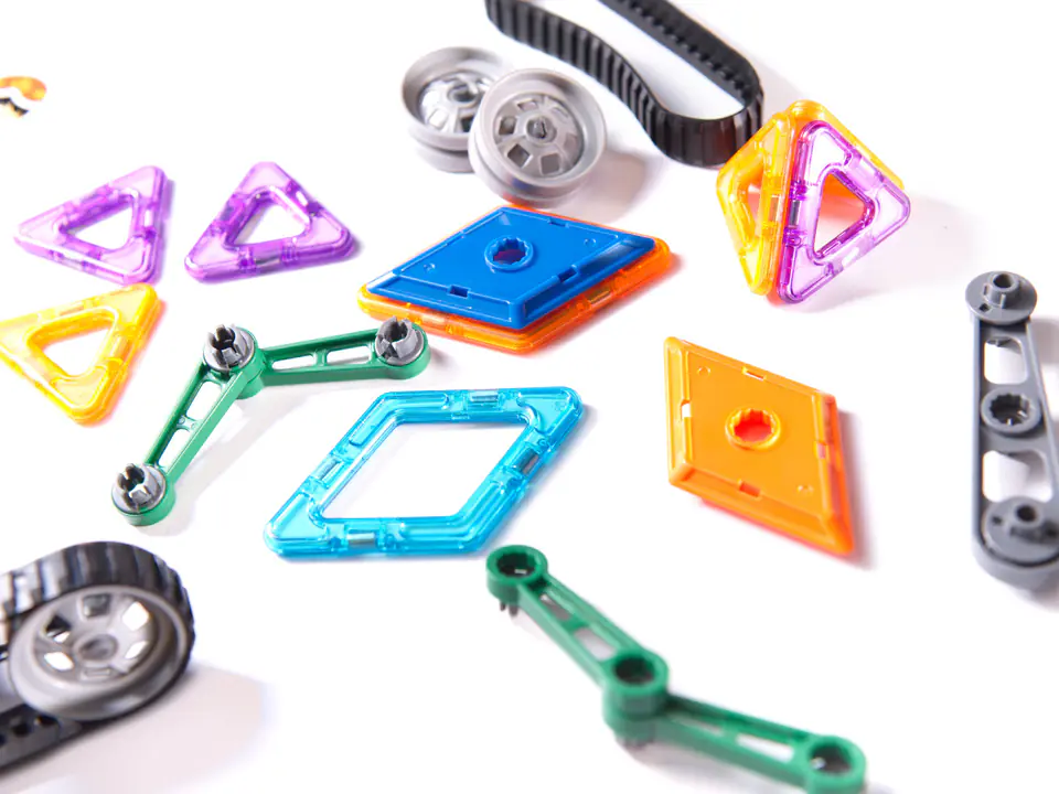 Magnetic blocks MAGICAL MAGNET 162PCS 7212A