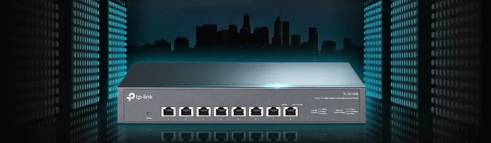 Przełącznik TP-LINK TL-SX1008 (8x Ethernet )