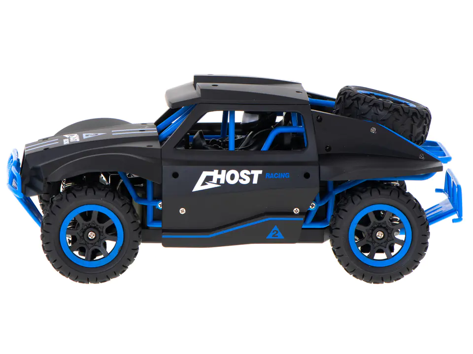 RC Racing Rally Car 2.4Ghz 4WD Black 1:18