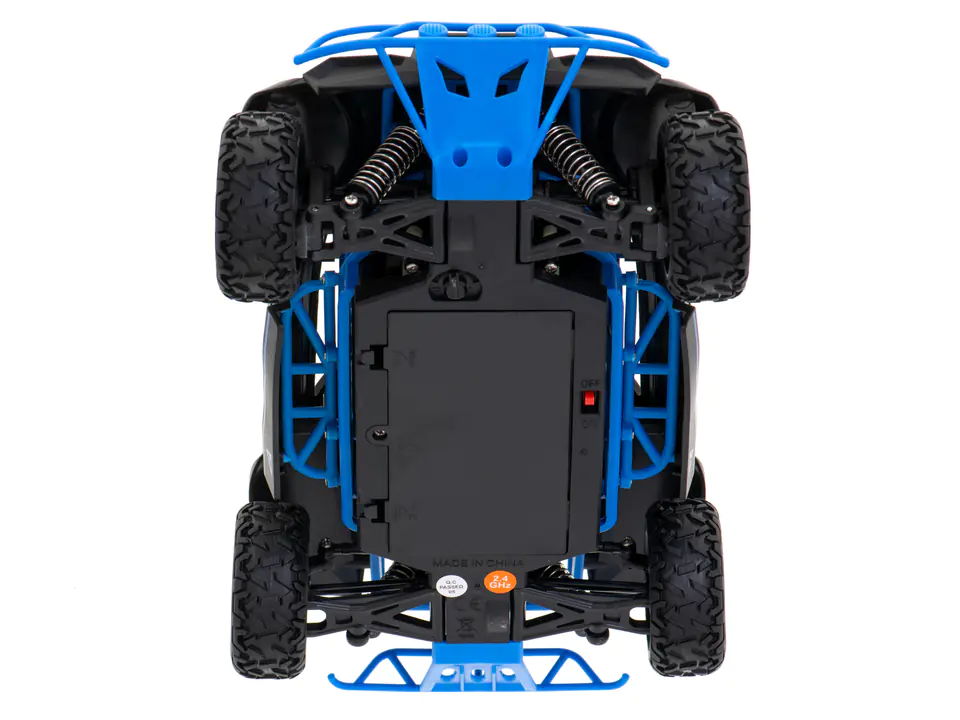 RC Racing Rally Car 2.4Ghz 4WD Black 1:18