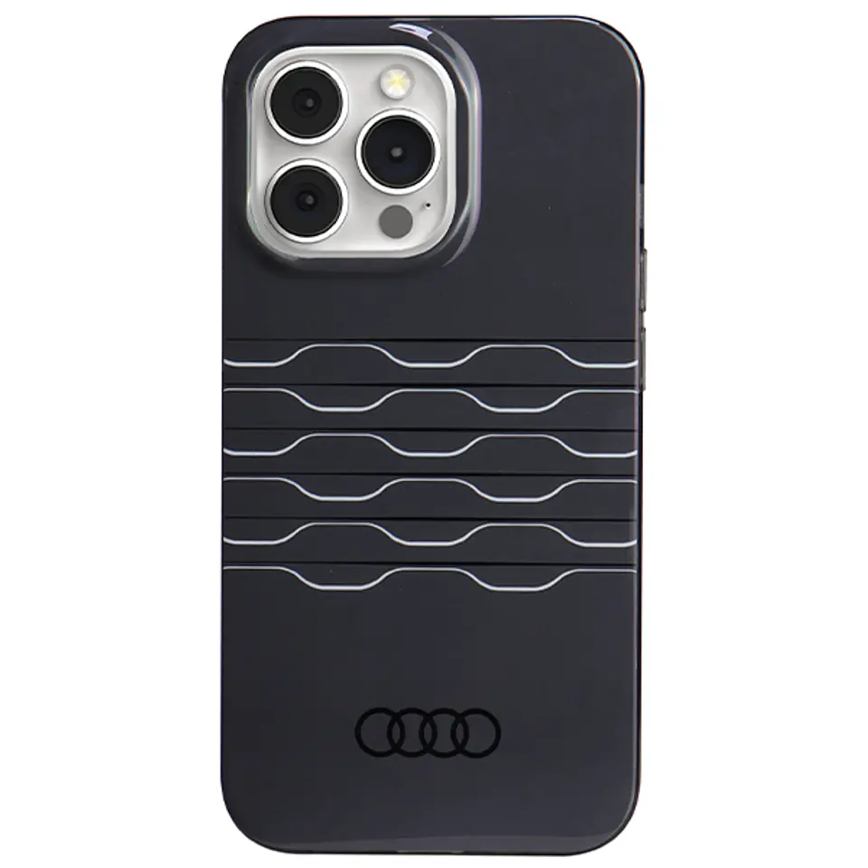 Audi IML MagSafe Case iPhone 13 Pro / 13 6.1" czarny/black hardcase AU-IMLMIP13P-A6/D3-BK