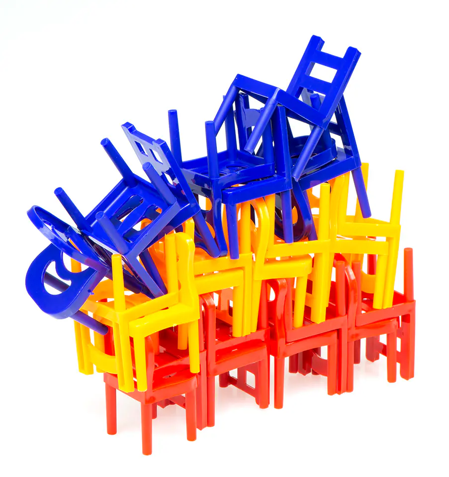 Arcade game falling chair chairs