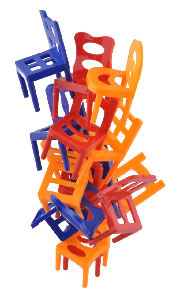 Arcade game falling chair chairs