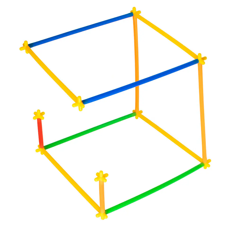 Straws for building building blocks BOX 1000el.