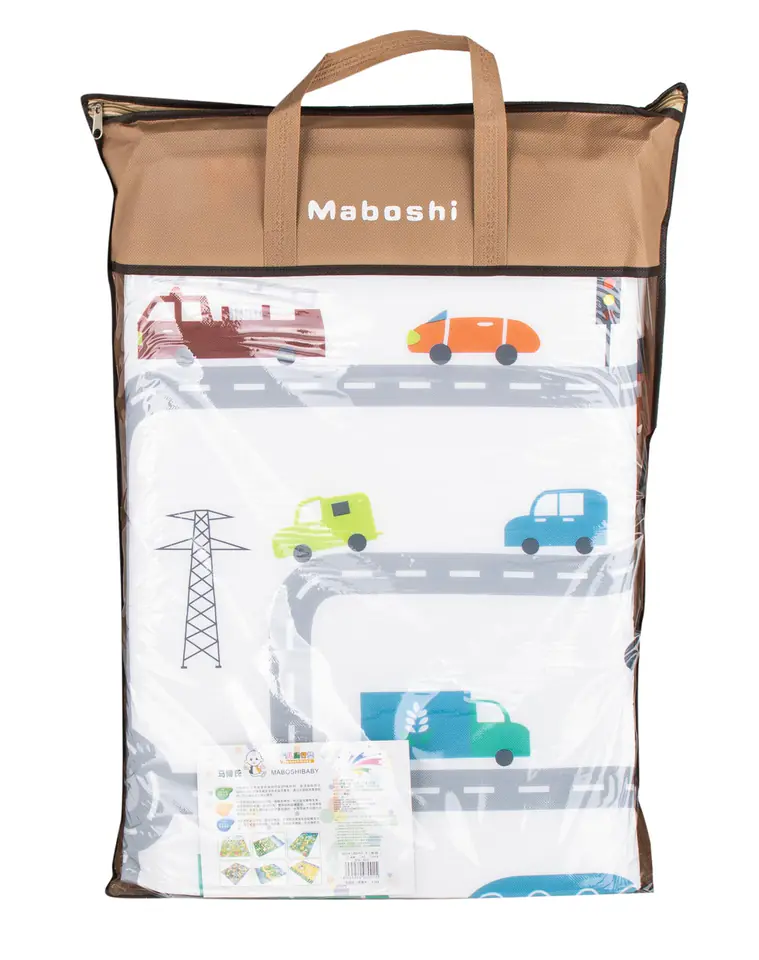 Educational foam mat for children street 180x200cm