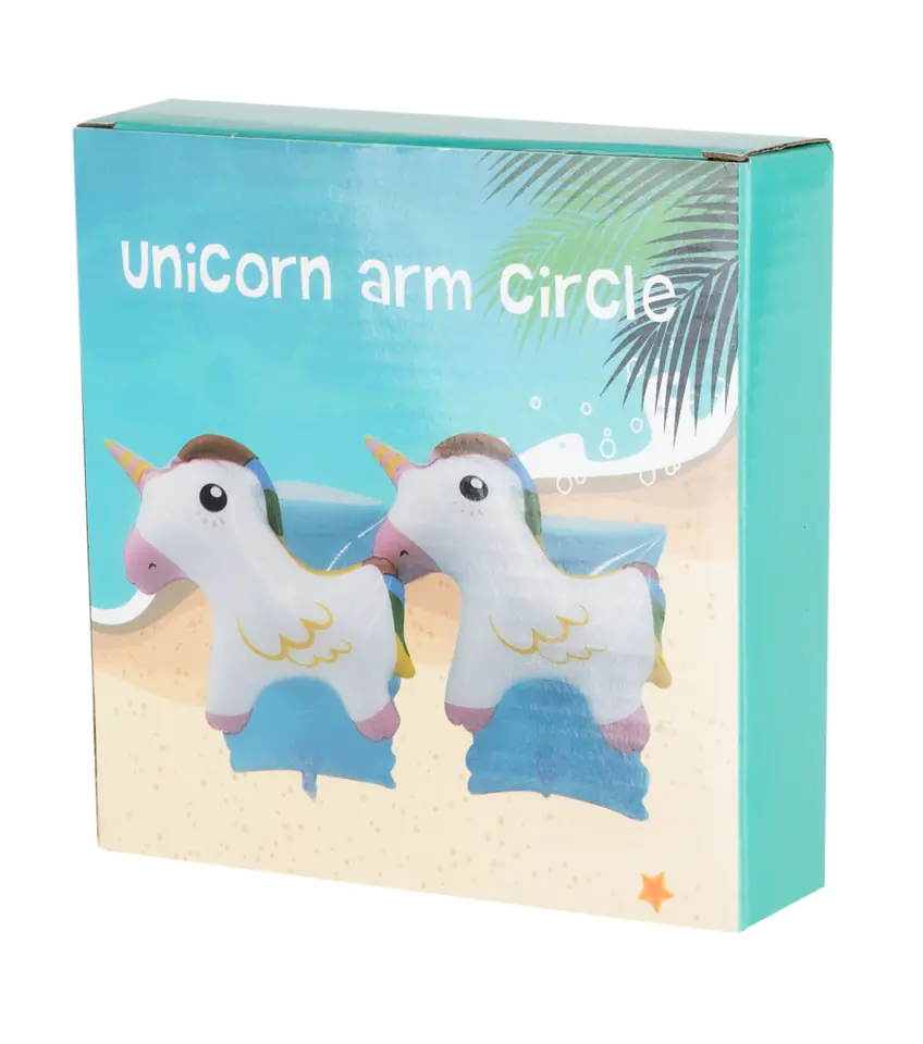 Butterfly sleeves inflatable for swimming unicorn