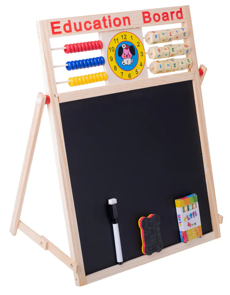 Magnetic board abacus + magnets 42 x 32,5cm