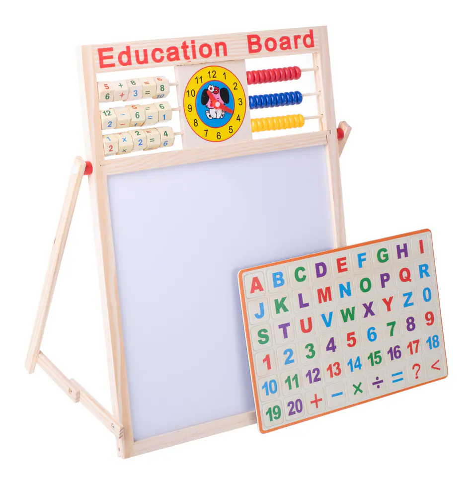 Magnetic board abacus + magnets 42 x 32,5cm