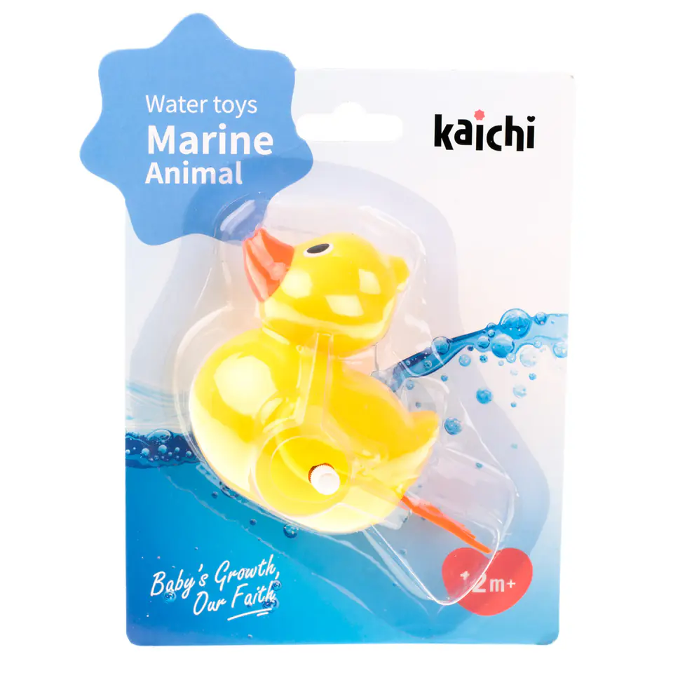 Bath toy wind-up floating duck