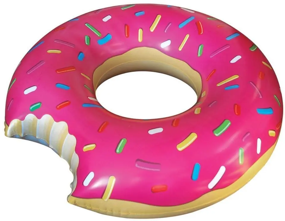 Children's Inflatable Wheel Donut 50cm pink