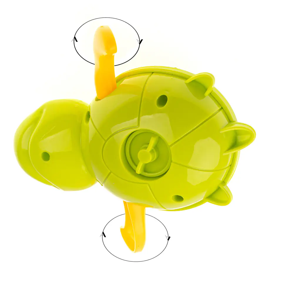 Bath toy water turtle wind-up