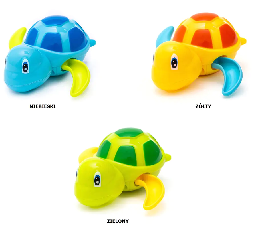 Bath toy water turtle wind-up