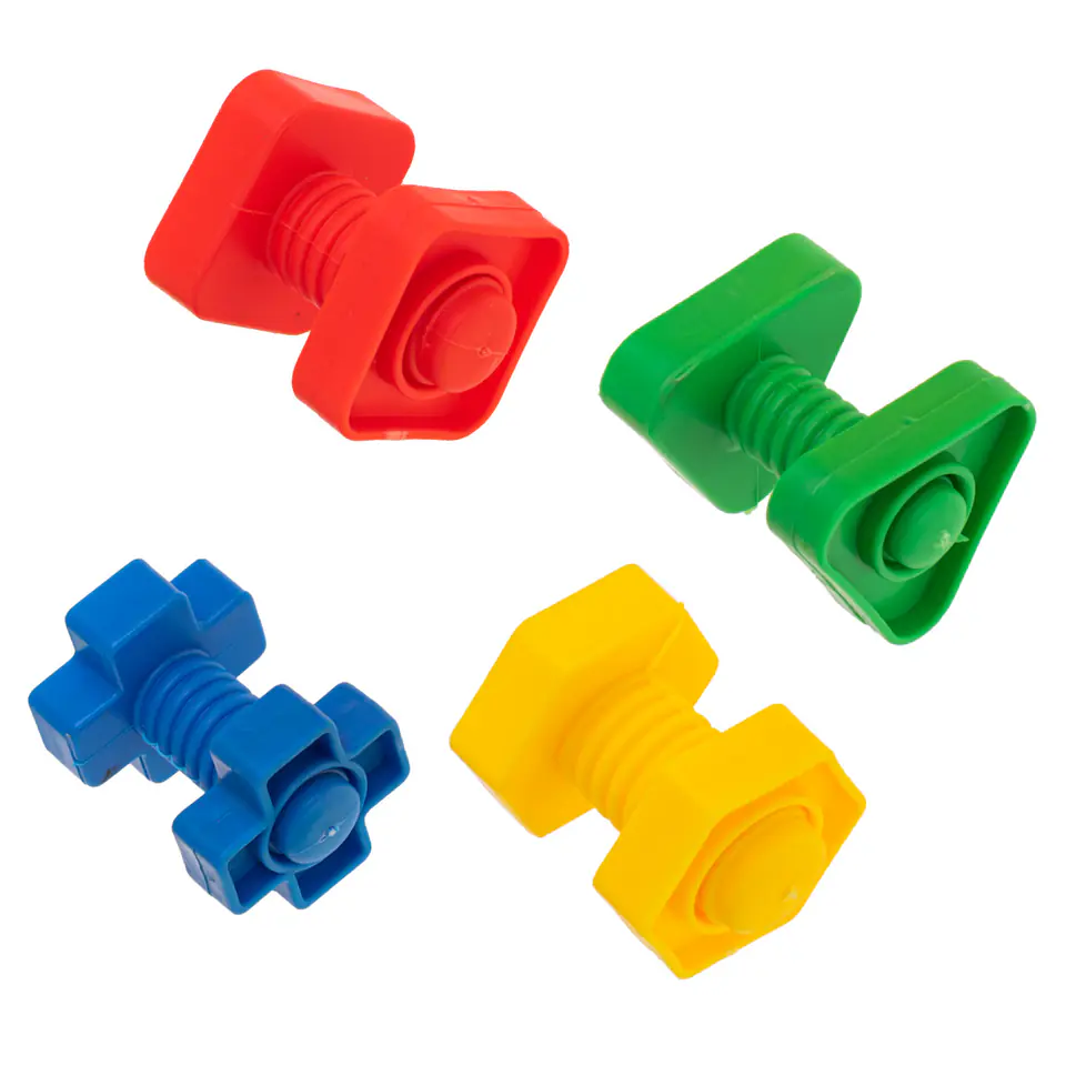 Structural blocks educational montessori screws 30 elements