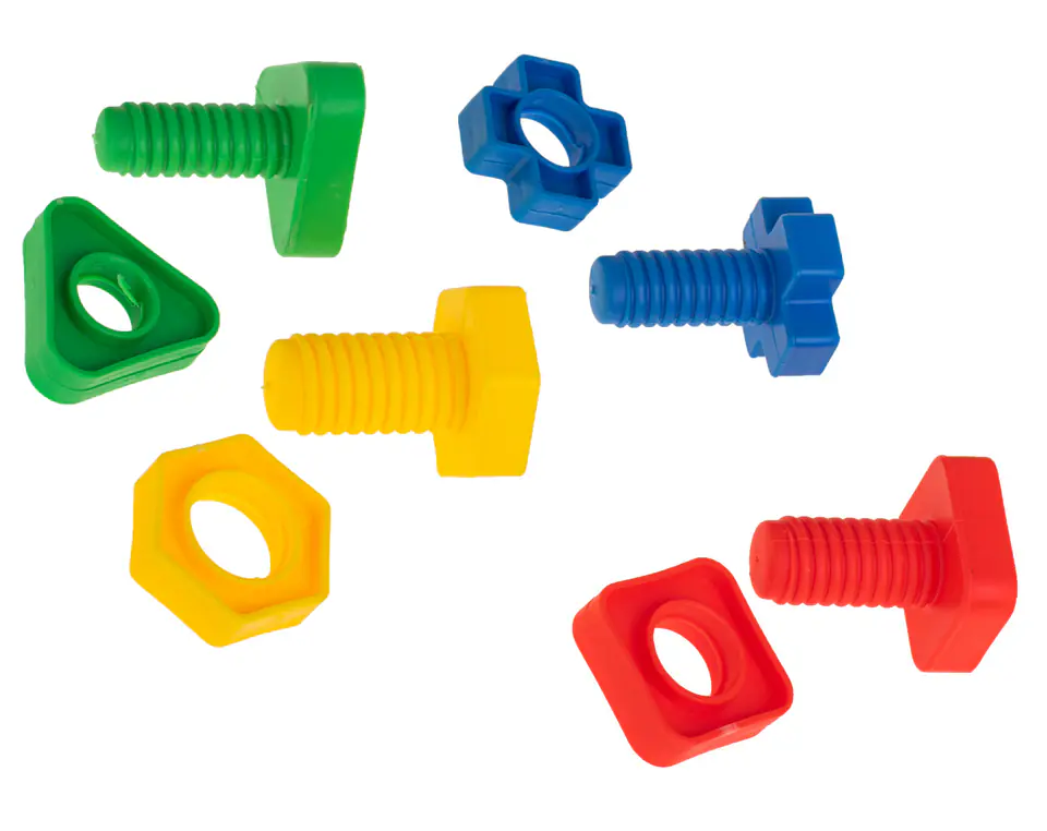 Structural blocks educational montessori screws 30 elements