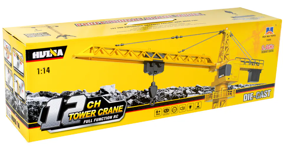 15 Channel Remote Control Crane Toy - Battery UK