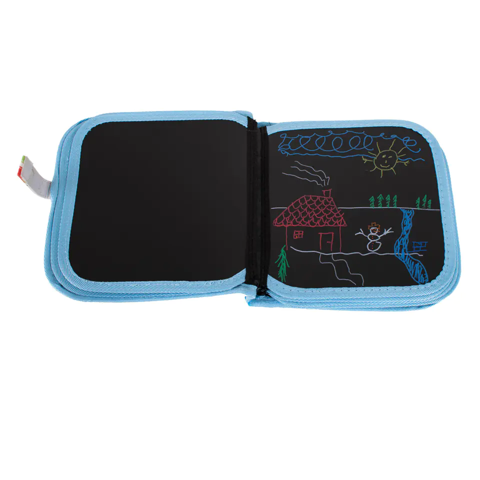 Chalk board portable soft notebook sketchbook bird