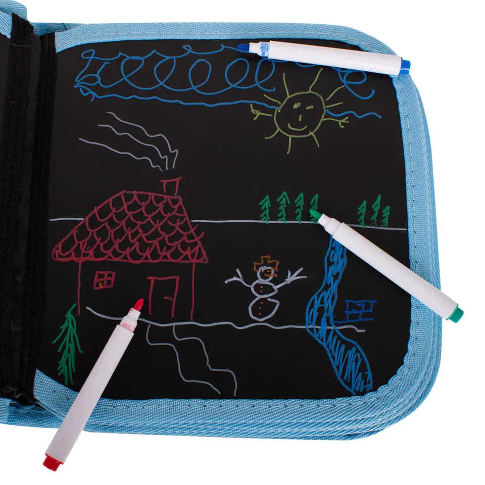 Chalk board portable soft notebook sketchbook bird