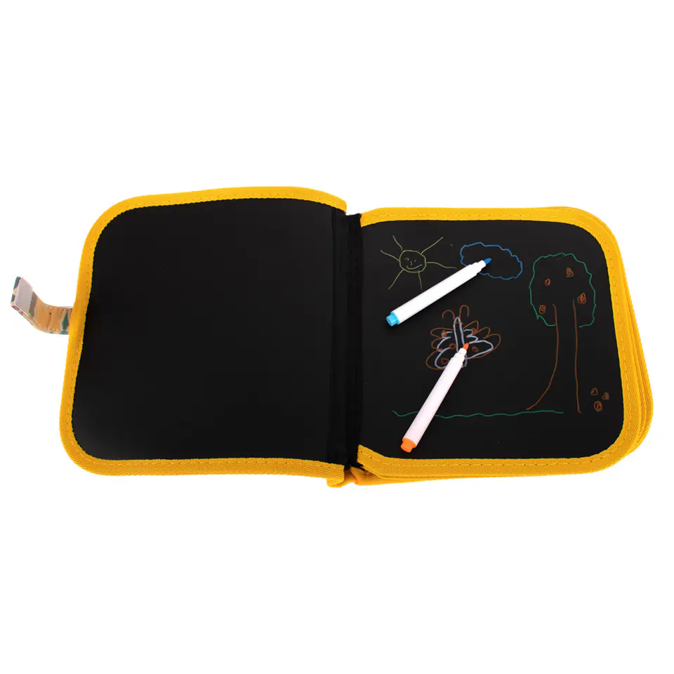 Chalk board portable soft notebook sketchbook bear
