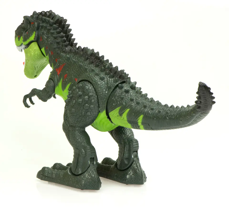 Dinosaur T-REX electronic walks roars green