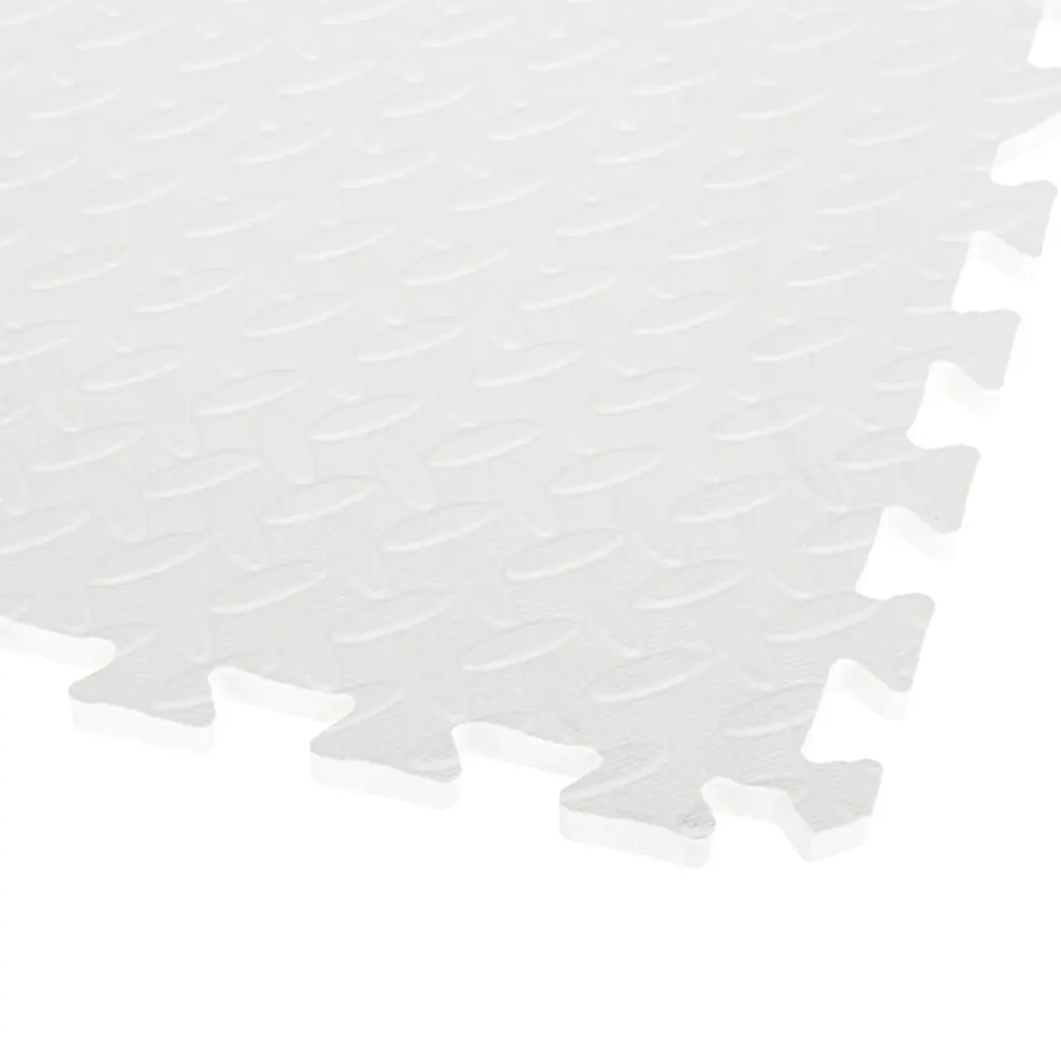 Foam puzzle mat for children white 60x60 4pcs