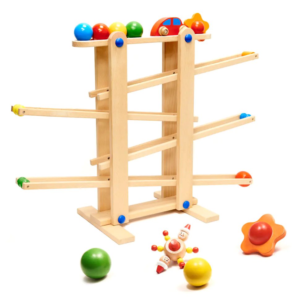 Ball track wooden kulodrom montessori XXL