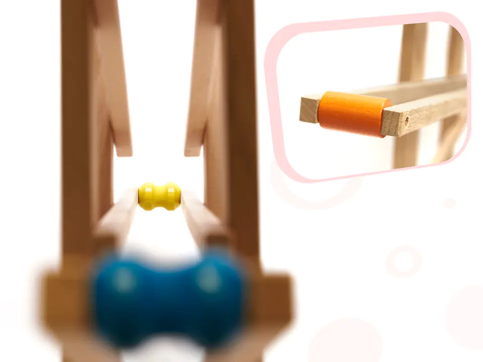 Ball track wooden kulodrom montessori XXL