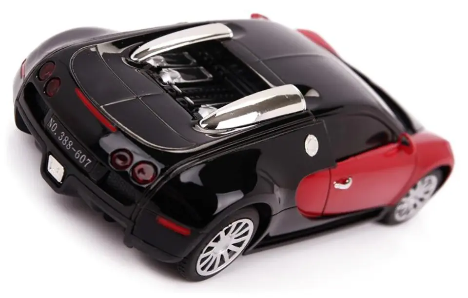 Car RC Bugatti Veyron license 1:24 red