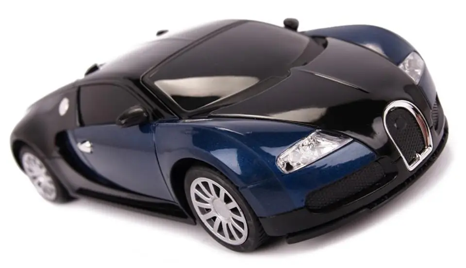 Rc Car Bugatti Veyron license 1:24 blue