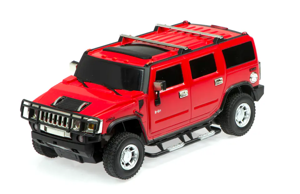 Rc Car Hummer H2 - license 1:24 red