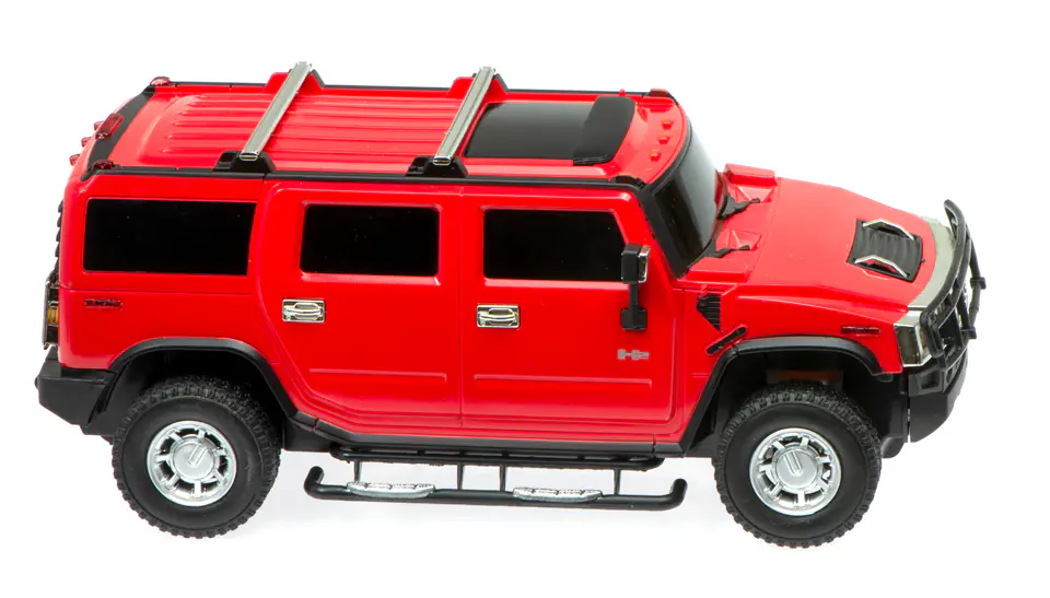 Rc Car Hummer H2 - license 1:24 red