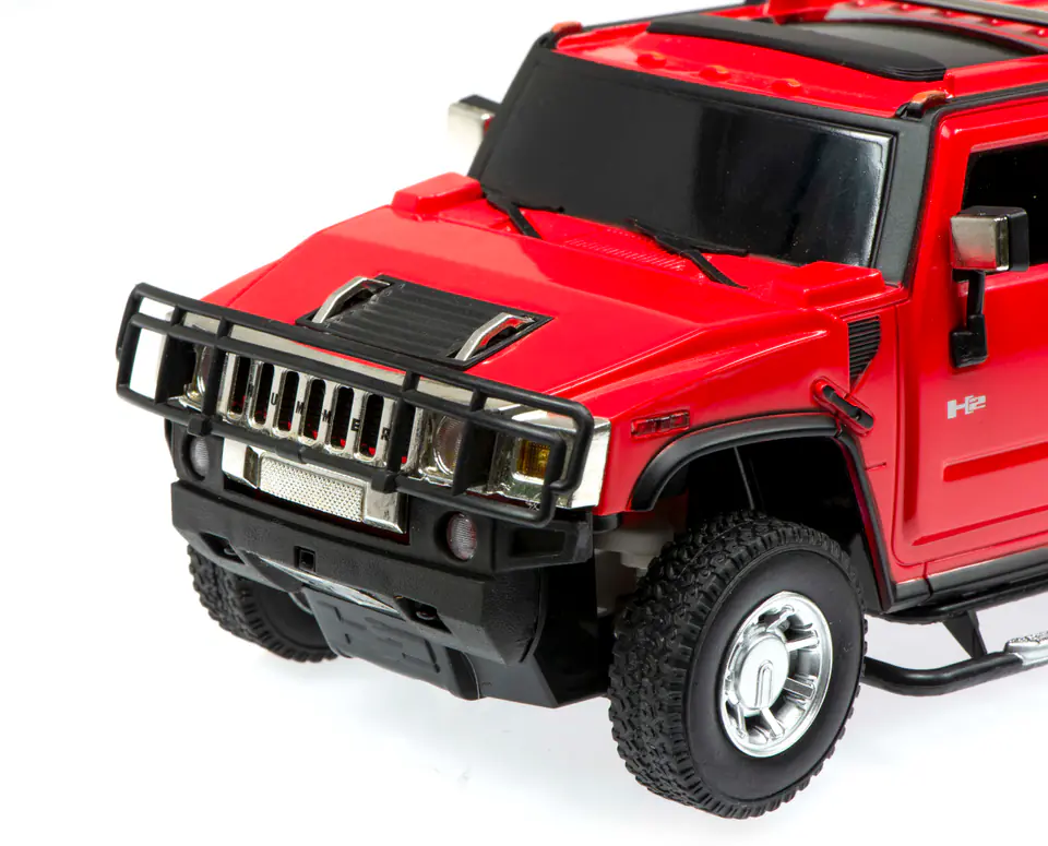 Rc Car Hummer H2 - license 1:24 red