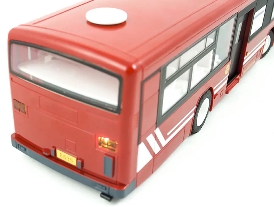 RC Remote Controlled Bus with Door Red