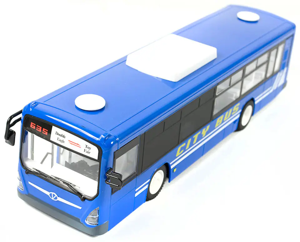 RC Remote Controlled Bus with Door Blue