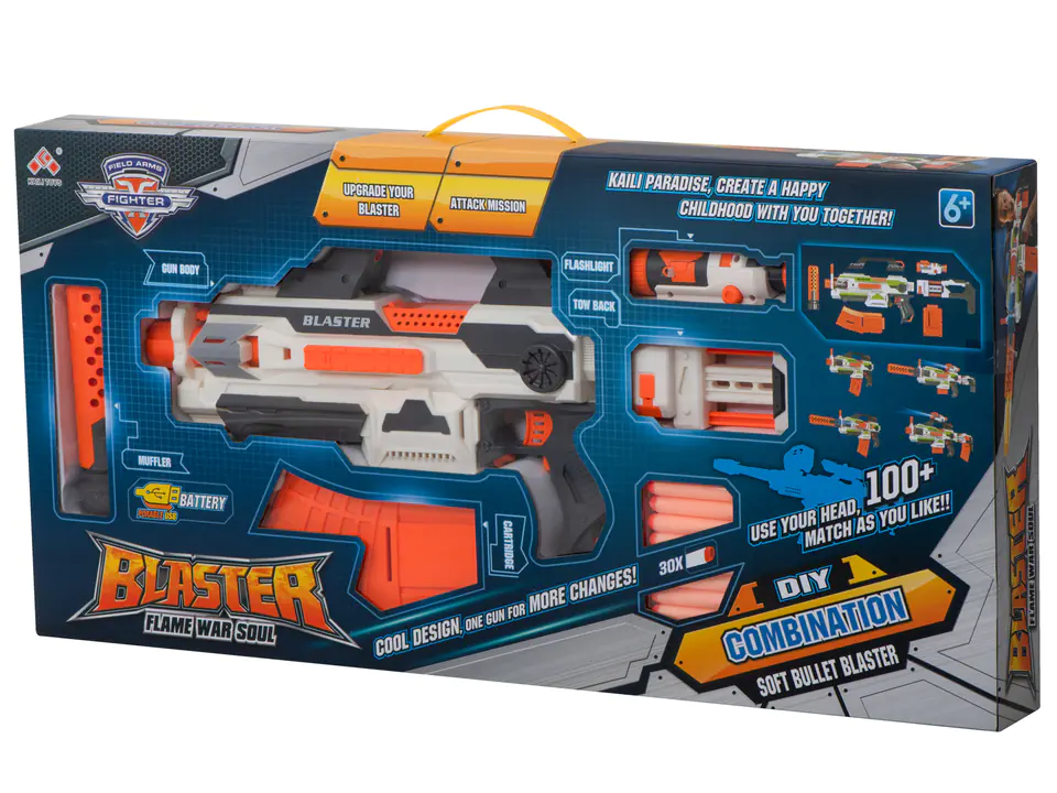 BLASTER MODULAR RIFLE 4in1 30 arrows