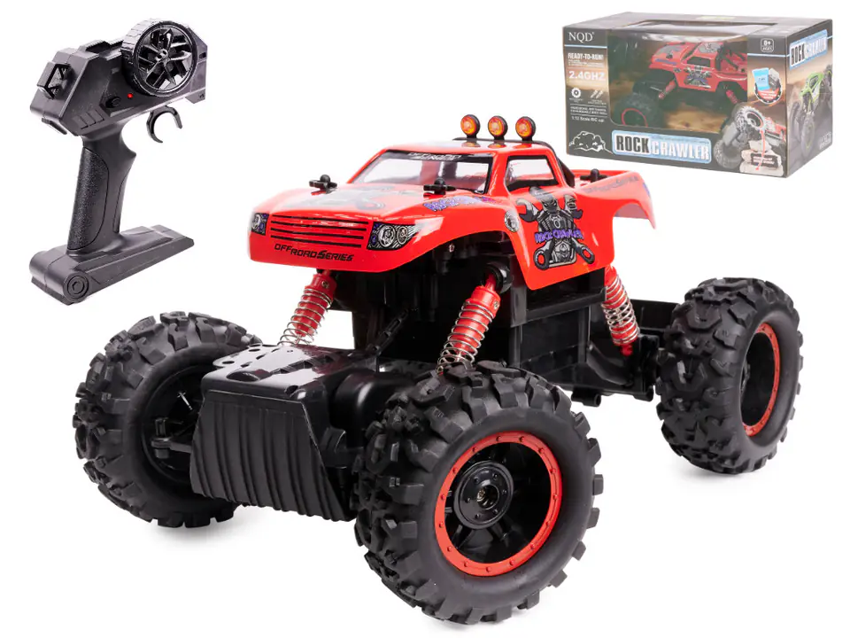 RC Car NQD ROCK CRAWLER KING 1:12 USB red