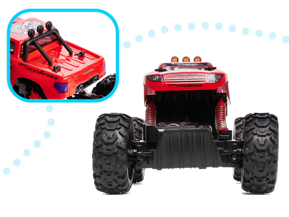 RC Car NQD ROCK CRAWLER KING 1:12 USB red