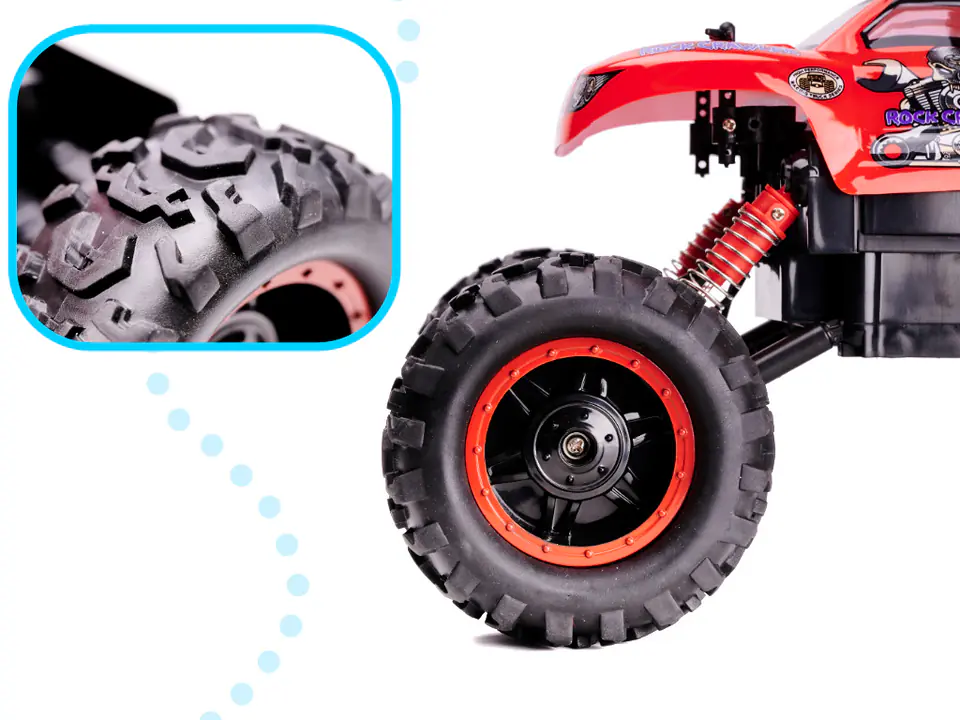 RC Car NQD ROCK CRAWLER KING 1:12 USB red