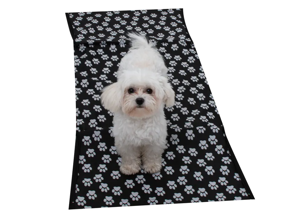 Car mat for animals wodoo paw cover