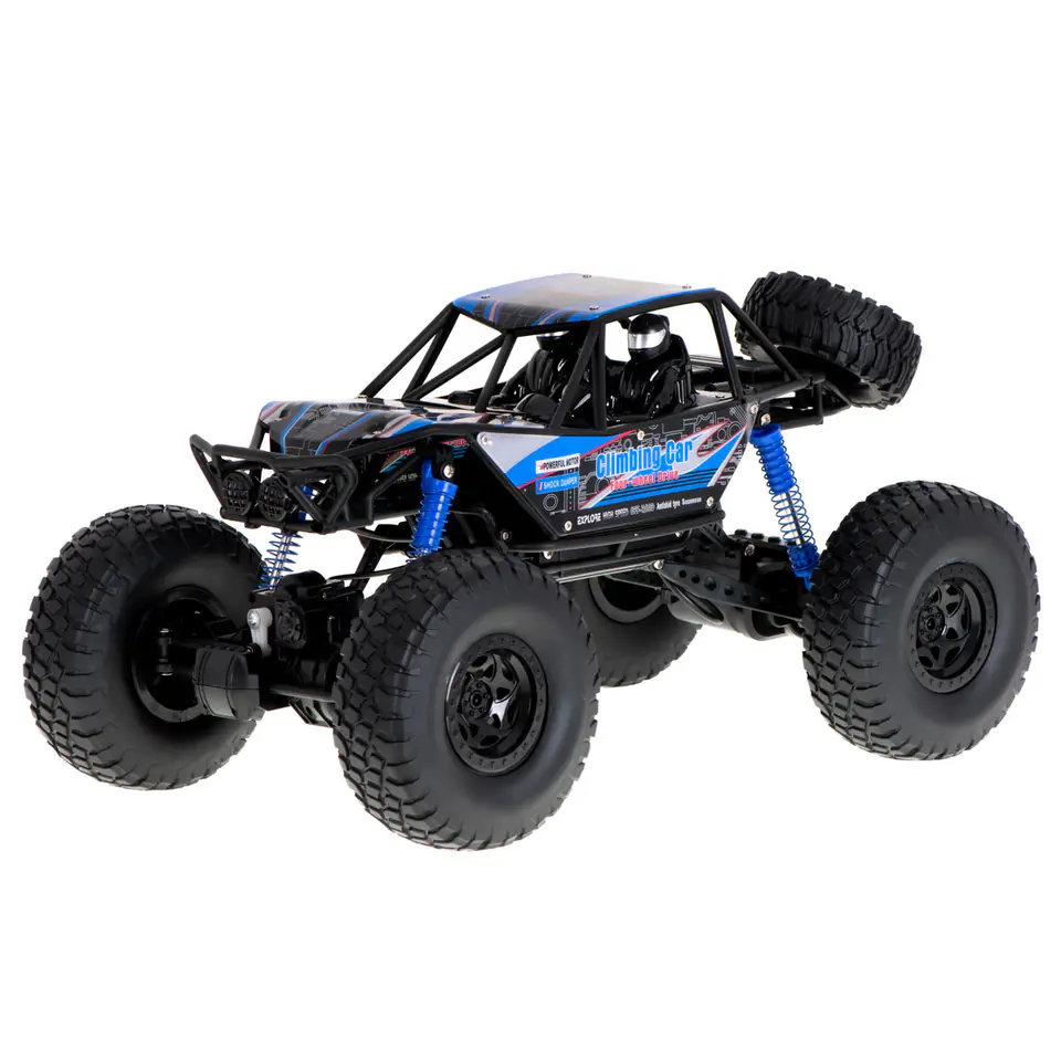 RC Crawler Climbing Car 1:10 4WD 48cm blue