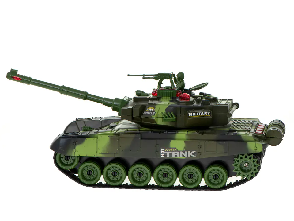 RC Big War Tank 9995 Big 2.4 GHz Green