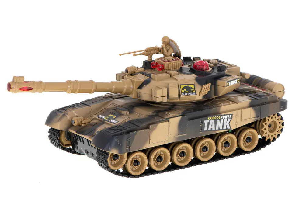 RC Big War Tank 9995 Large 2.4 GHz Sand