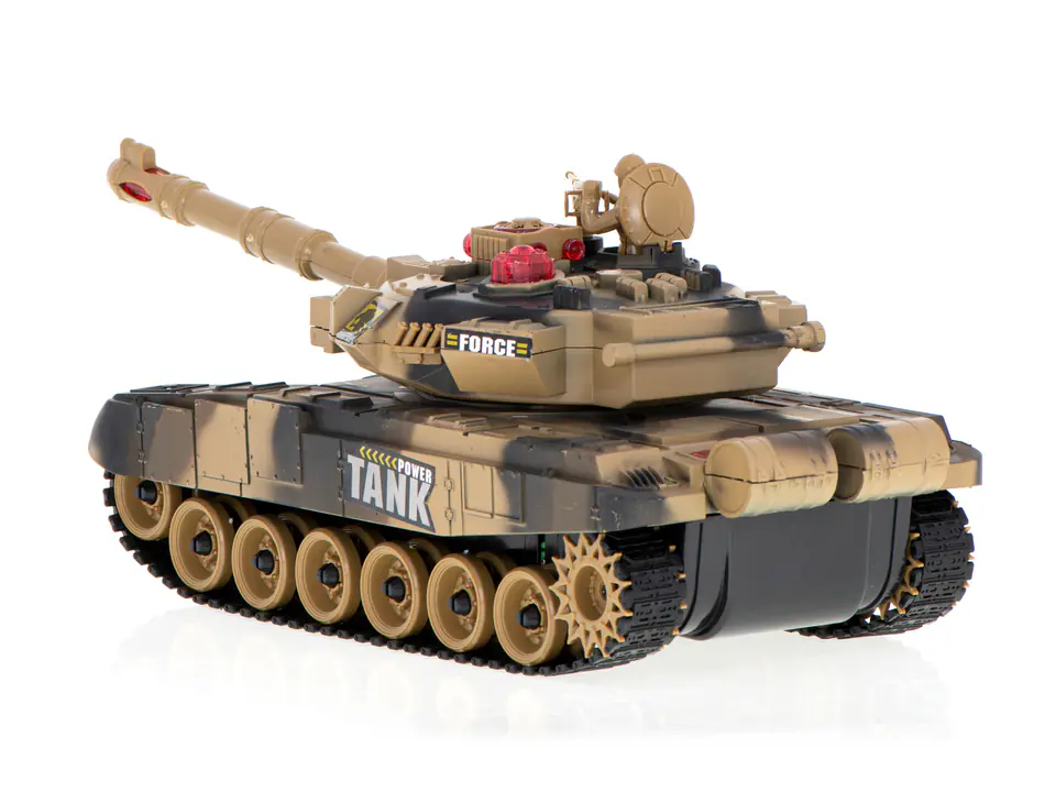 RC Big War Tank 9995 Large 2.4 GHz Sand