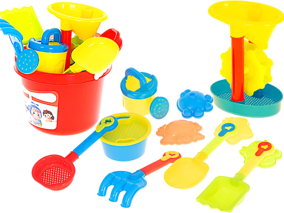 Accessories for sand sandbox bucket mold grinder watering can 13el.