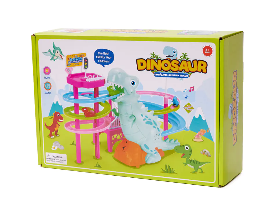 Dinosaur race track dinosaur sounds light